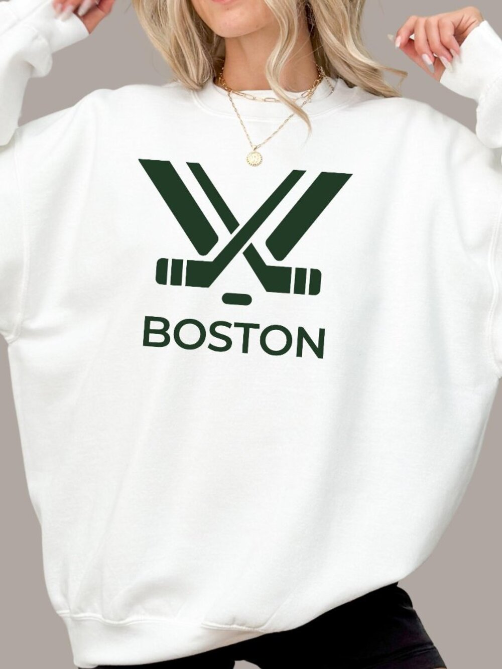 Boston Fleet Hockey Sweatshirt, Boston